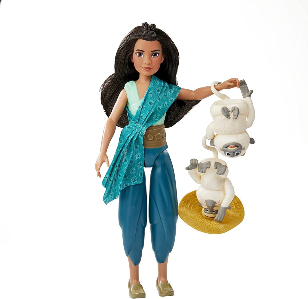 Disney's Raya and The Last Dragon, Raya, Ongis, and NOI Pack, Fashion Doll Clothes and Accessories, Toy for Kids 3 and Up