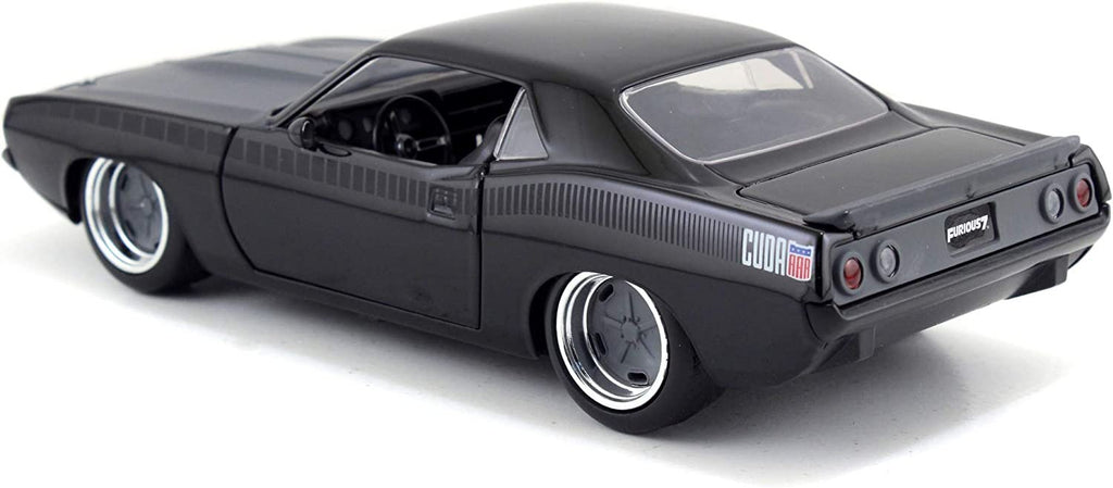 Jada Toys Fast & Furious 1970 Plymouth Barracuda 1:24 Diecast Vehicle
