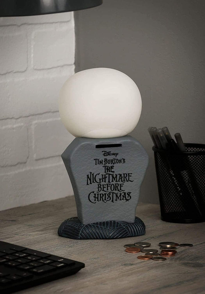 Nightmare Before Christmas Jack Skellington Cute PVC Figural Bank, Multi Color, Standard