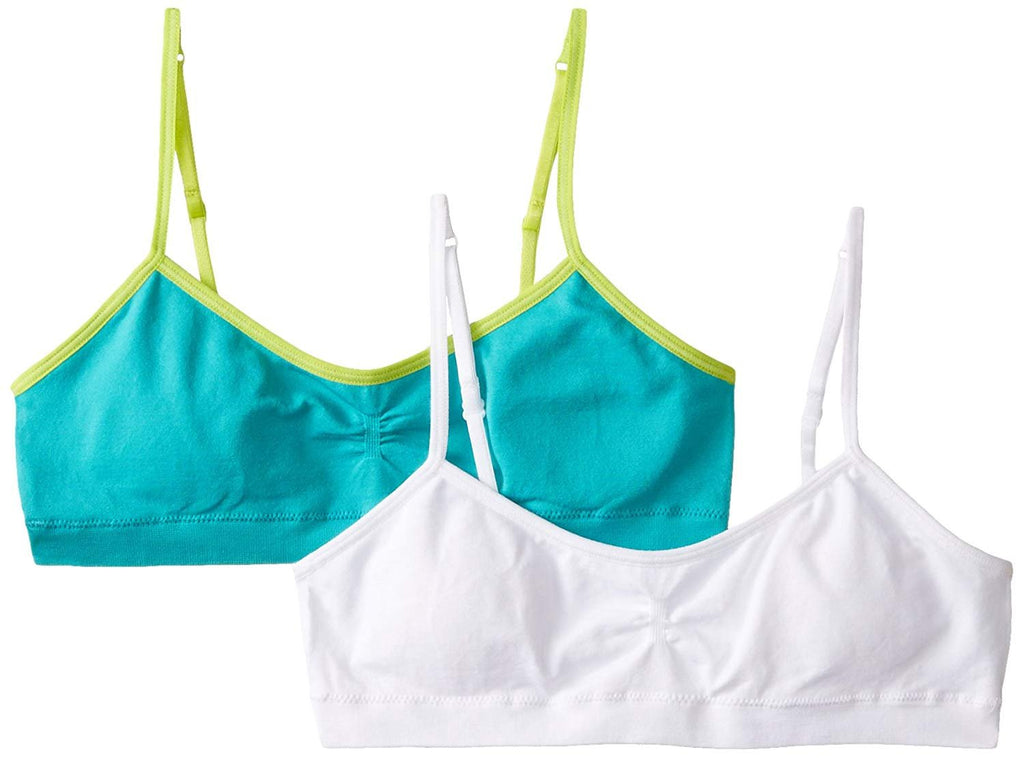 Hanes Girls' Big Seamless Foam Bra (Pack of 2)
