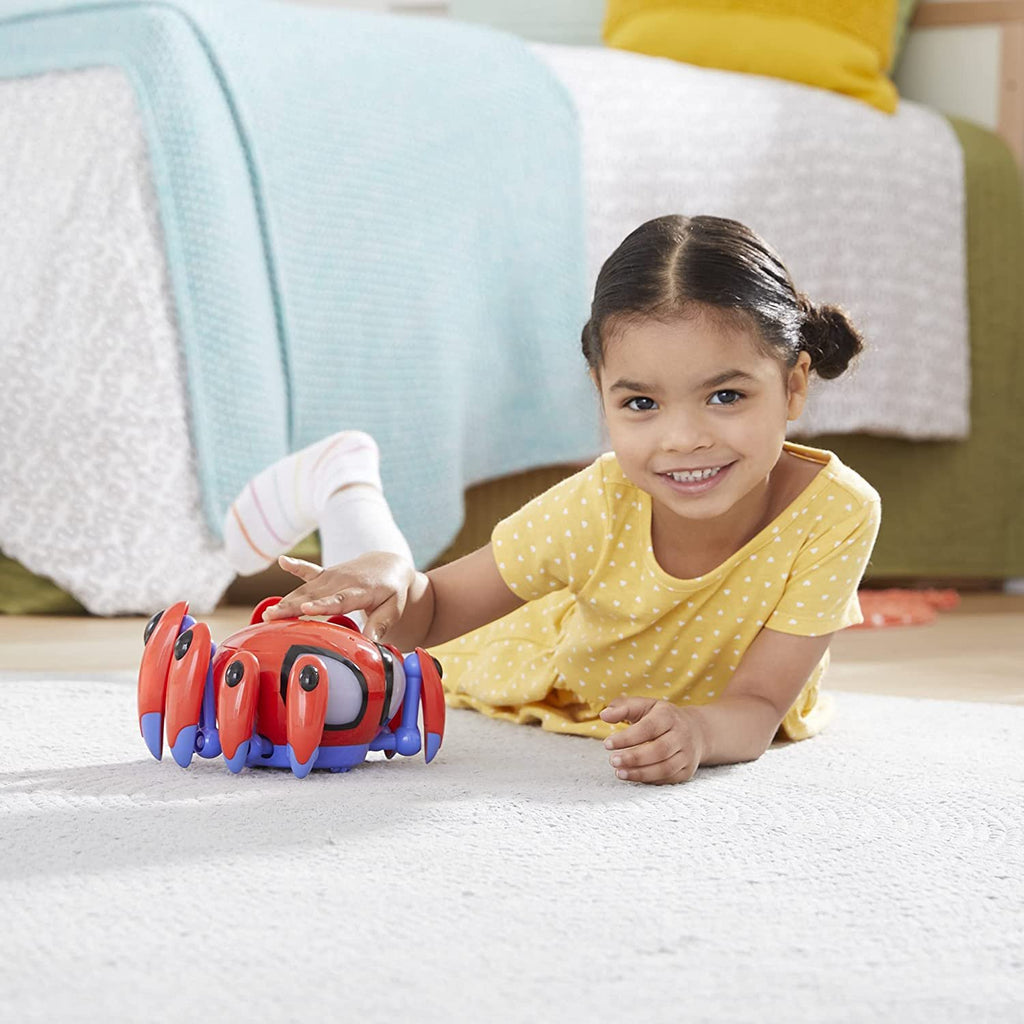 Spidey and His Amazing Friends Marvel Speak and Go Trace-E Bot, Electronic Spider Bot Toy, Sound-Activated, Crawls, for Kids Ages 3 and Up