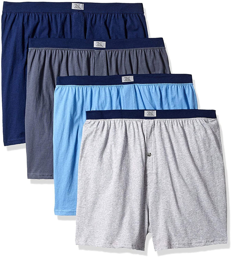 Fruit of the Loom Men's Soft Stretch-Knit Boxer Multipack