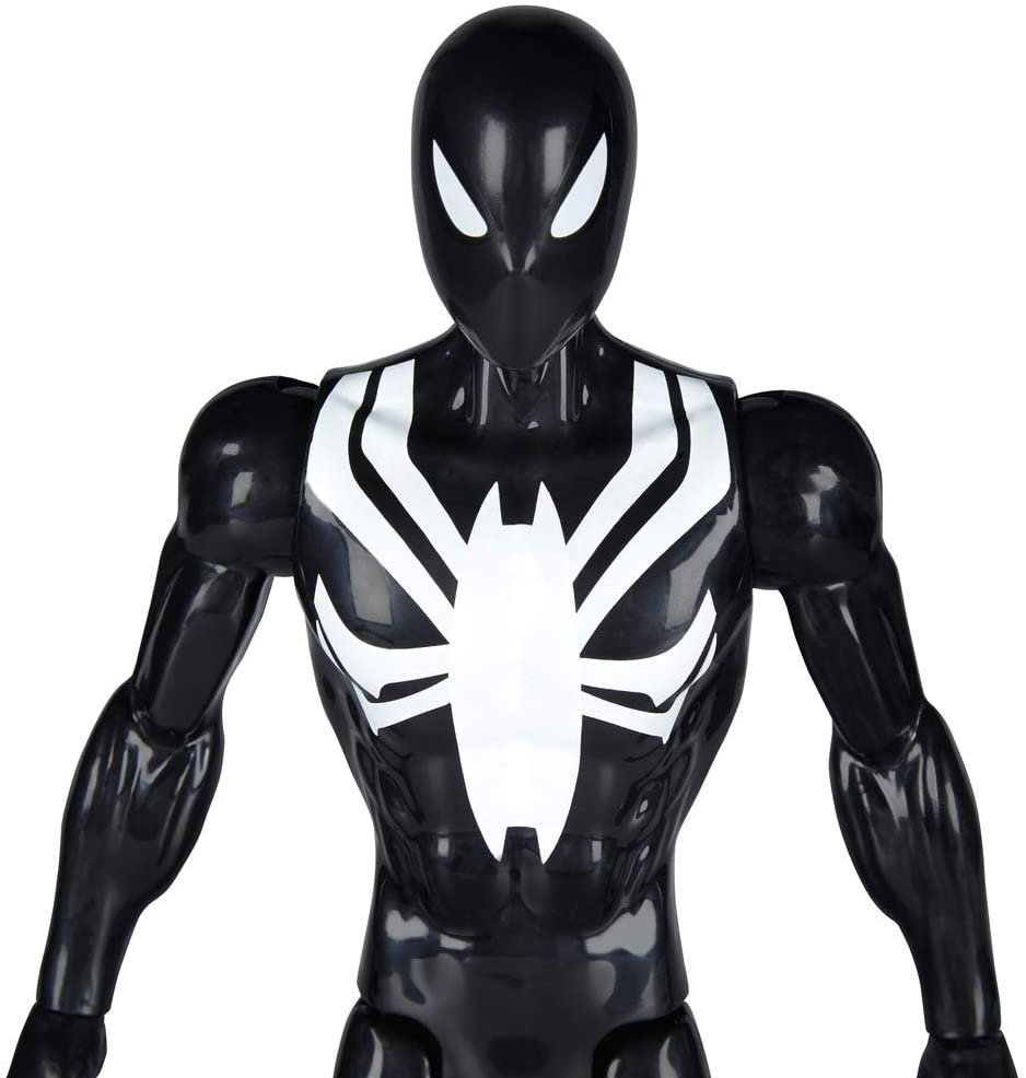 Spider-Man Titan Hero Series Web Warriors: Black Suit Spider-Man