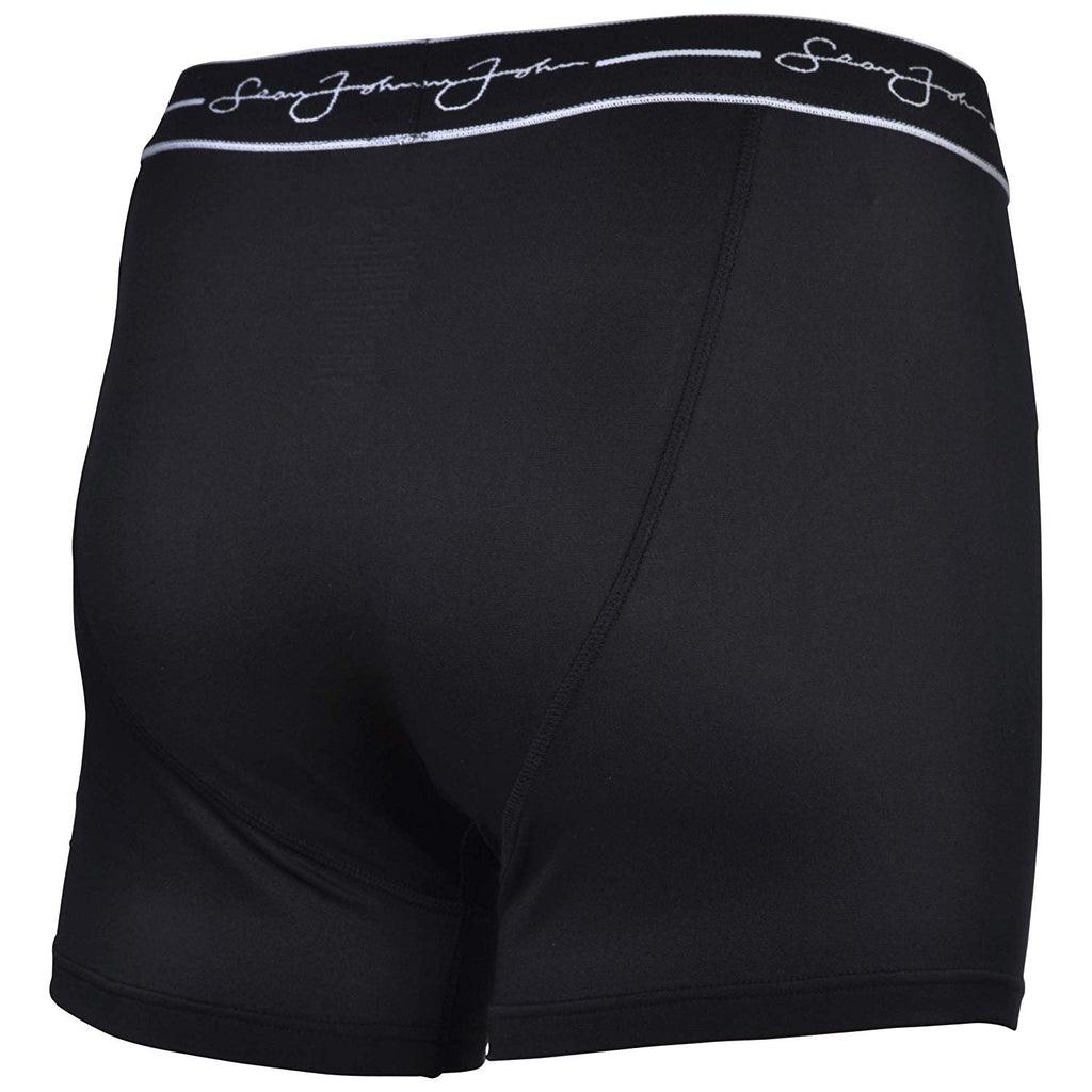 Sean John Mens Performance Boxer Briefs - 3 Pack Stretch Athletic Fit Underwear