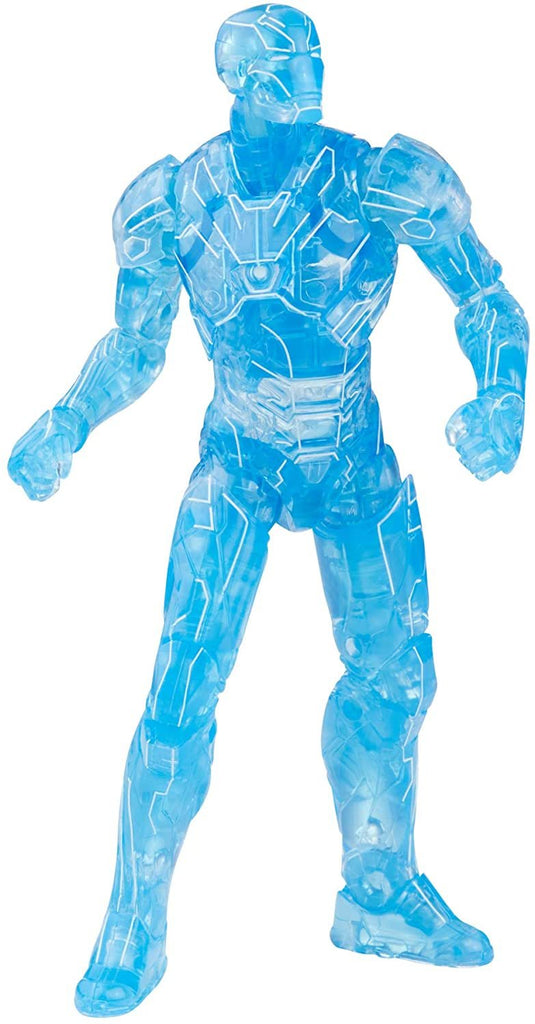 Hasbro Marvel Legends Series 6-inch Hologram Iron Man Action Figure Toy, Premium Design and Articulation Includes 2 Accessories and 1 Build-A-Figure Part