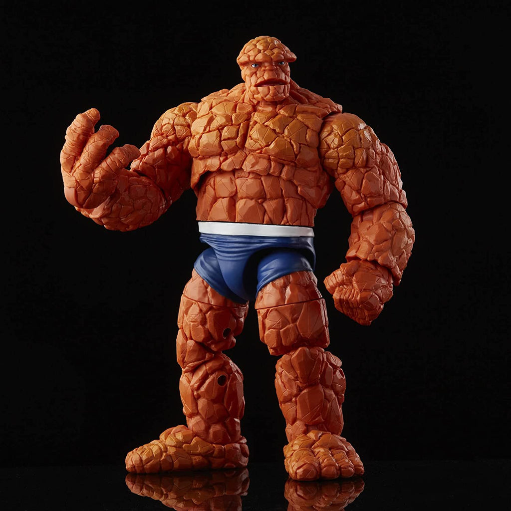 Hasbro Marvel Legends Series Retro Fantastic Four Marvel's Thing 6-inch Action Figure Toy, Includes 3 Accessory