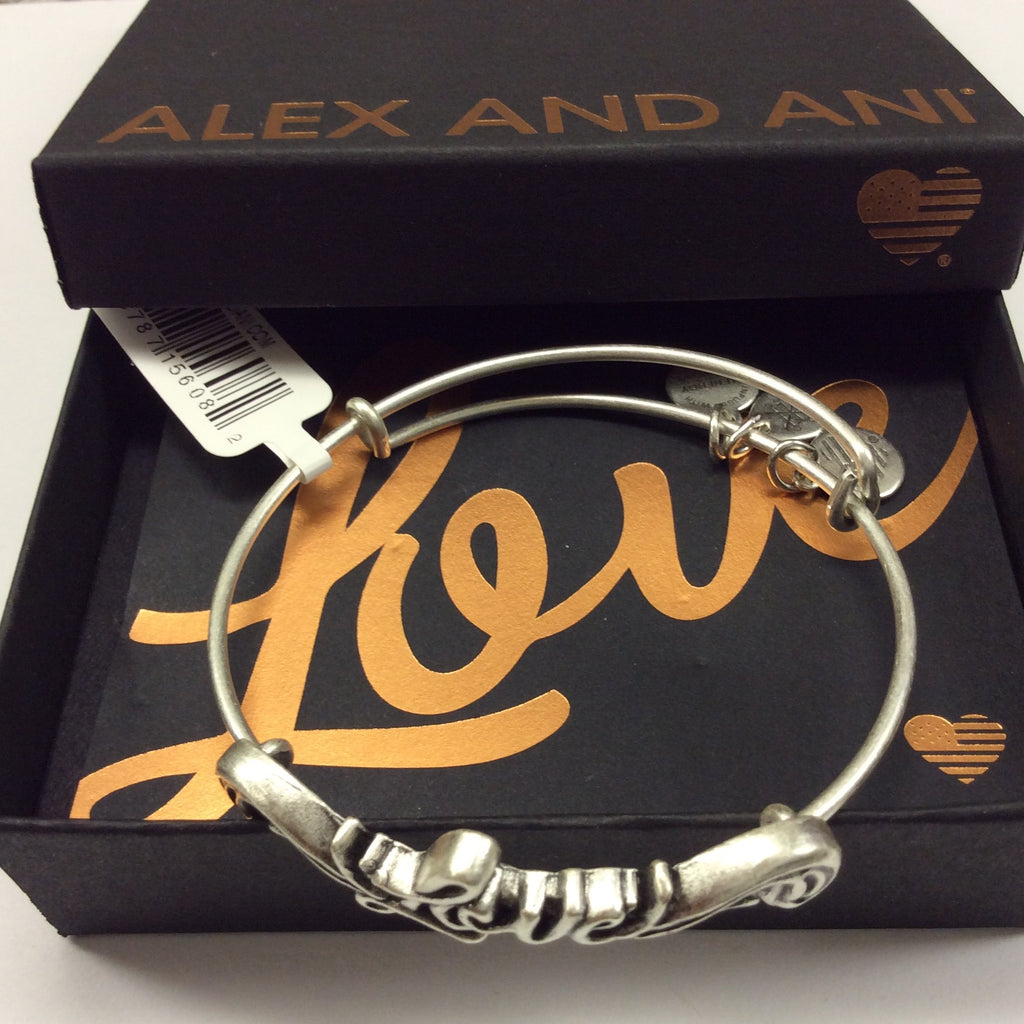 Alex and Ani Womens Spiritual Armor Love Bangle