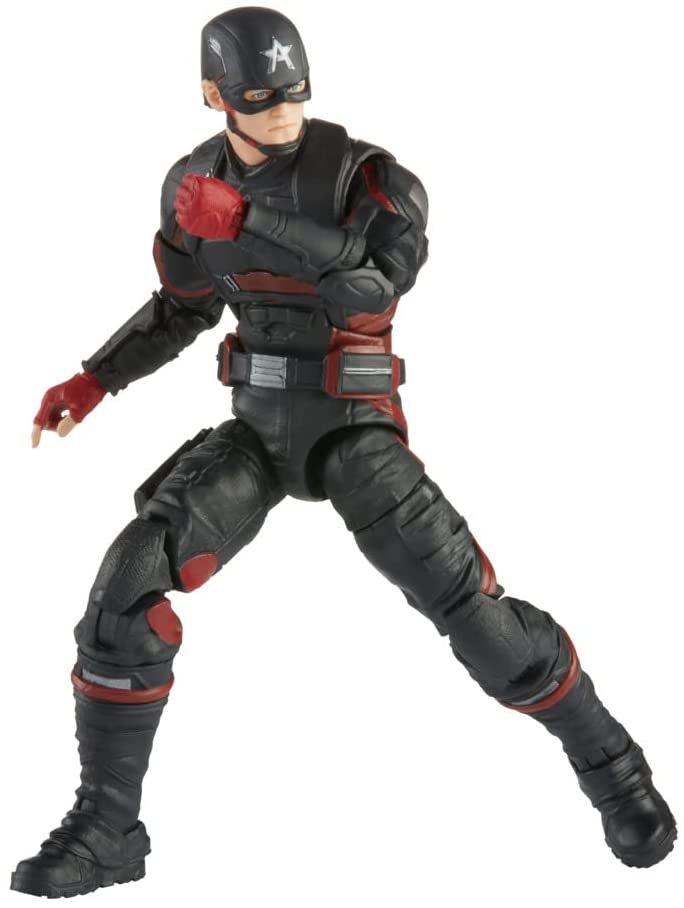 Marvel Legends Series Avengers 6-Inch Action Figure Toy U.S. Agent and 2 Accessories, for Kids Ages 4 and Up
