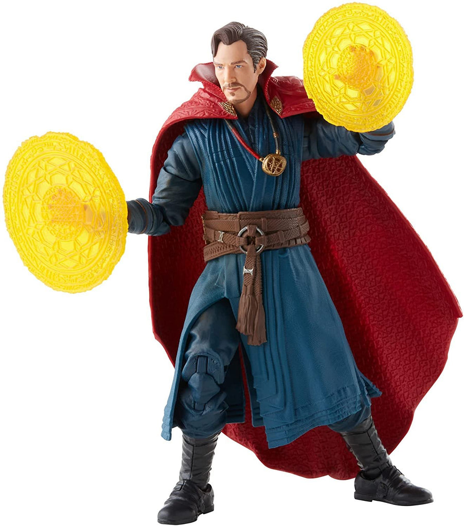 Spider-Man Marvel Legends Series Doctor Strange 6-inch Collectible Action Figure Toy and 4 Accessories and 1 Build-A-Figure Part(s)