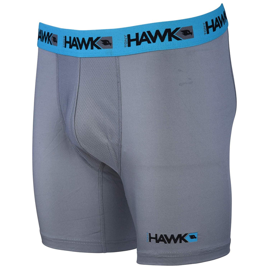 TONY HAWK Mens Performance Underwear - 3-Pack Stretch Performance Boxer Briefs Training Breathable Athletic Fit No Fly