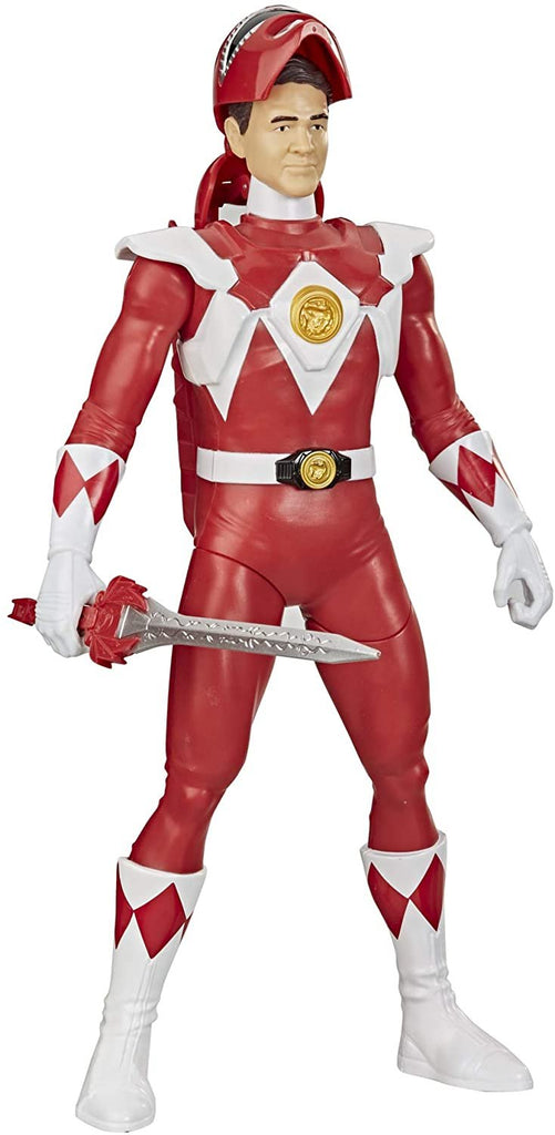 Power Rangers Mighty Morphin Power Rangers Red Ranger Morphin Hero 12-inch Action Figure Toy with Accessory, Inspired by The Power Rangers TV Show