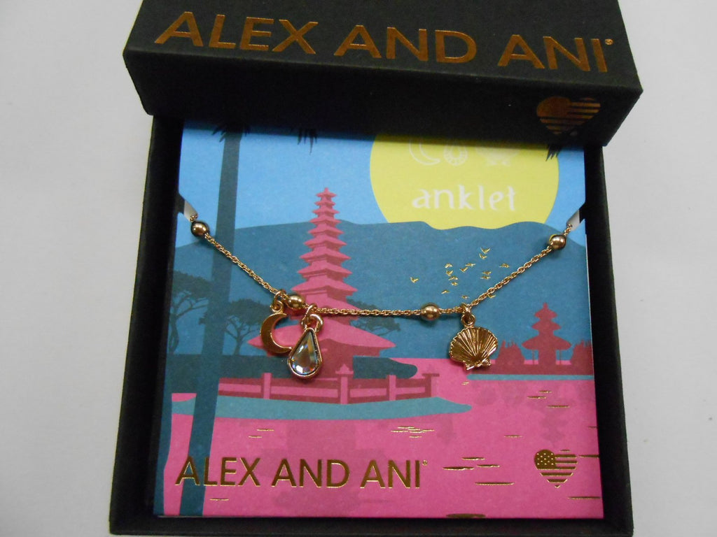 Alex and Ani Womens Oceanside Anklet