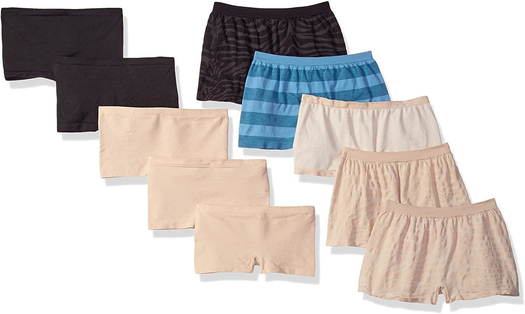 Barely There Women's 10-Pack Flex to Fit Boyshort