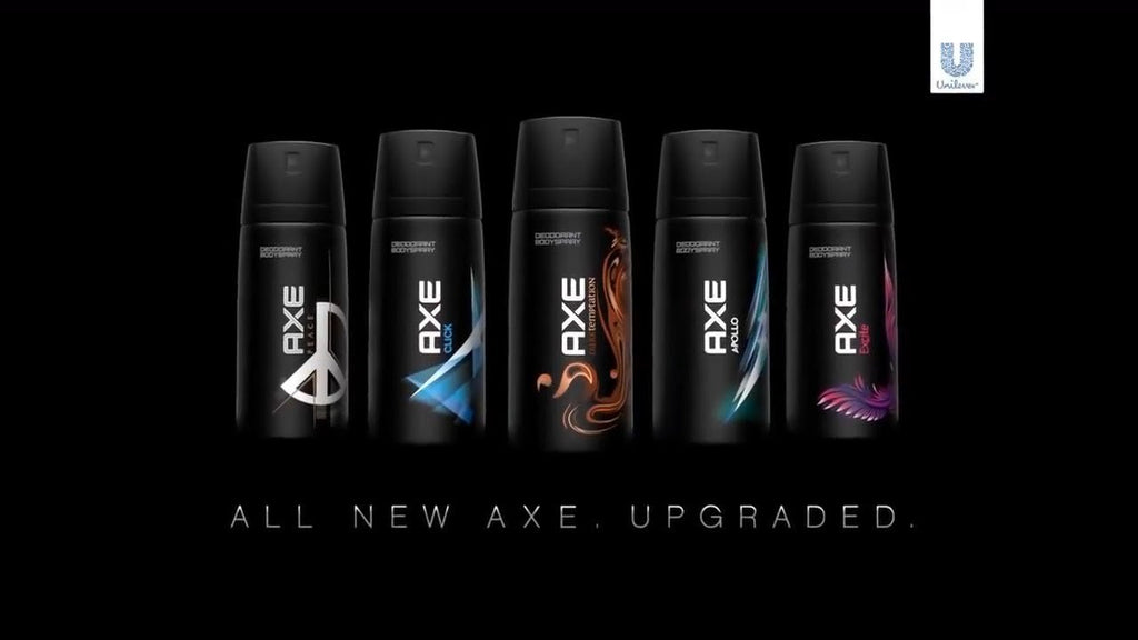 AXE body spray deodrant Mix within the available kinds