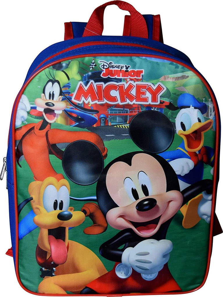 Mickey Mouse 15" Backpack (Royal Blue-Red)