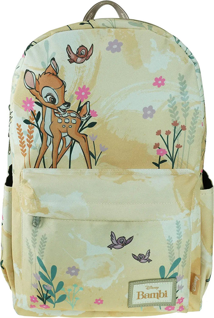 KBNL Classic Disney Winnie The Pooh Backpack with Laptop Compartment for School, Travel, and Work, Multicolor (A22208-WTP)