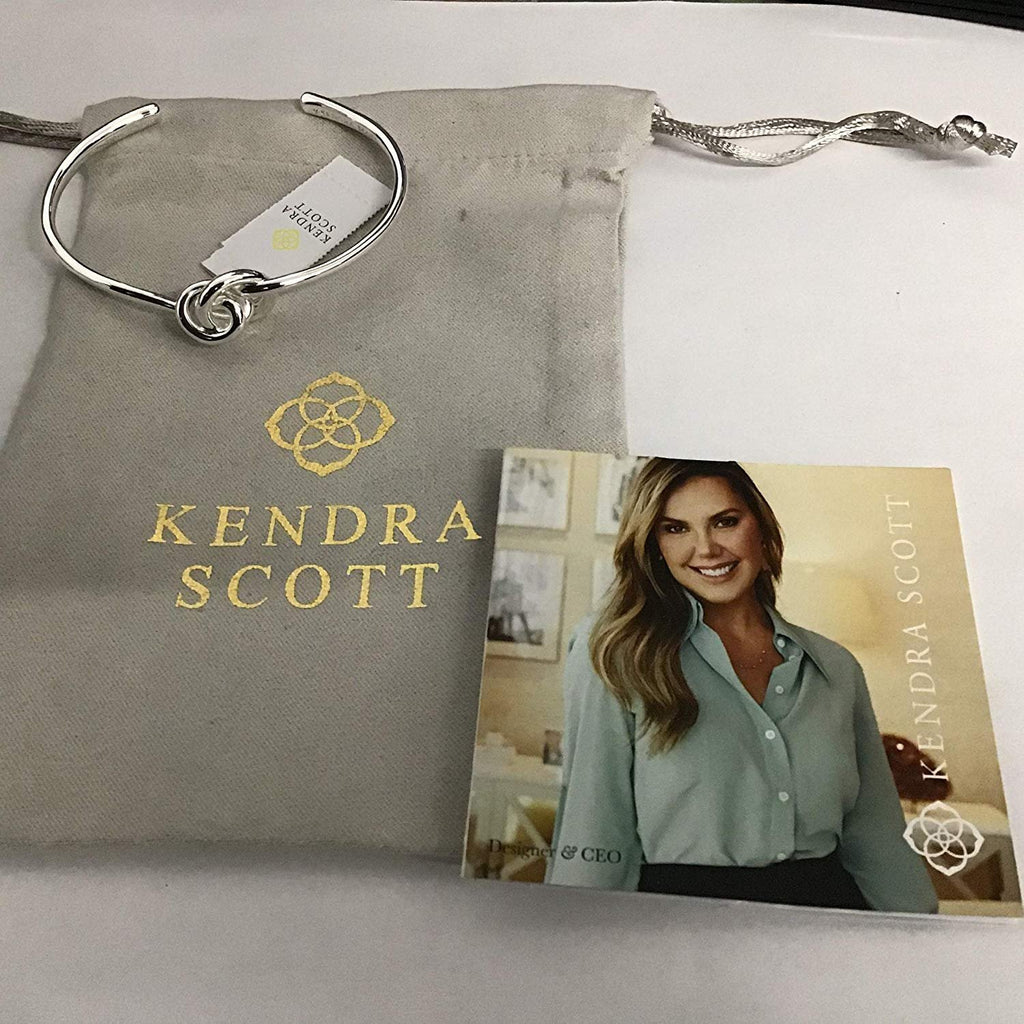 Kendra Scott Presleigh Cuff Bracelet in Bright Silver