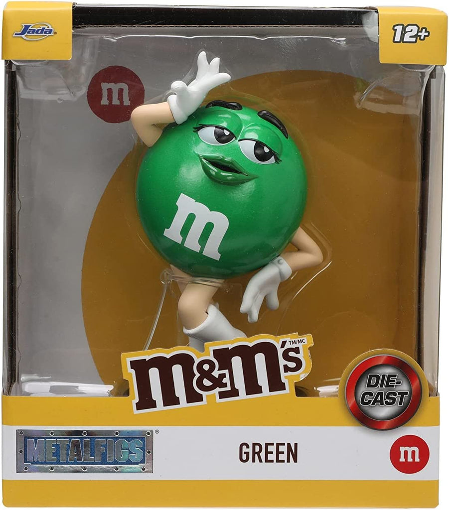 Jada Toys M&M's 4" Blue Die-cast Collectible Figure, Toys for Kids and Adults (33237)