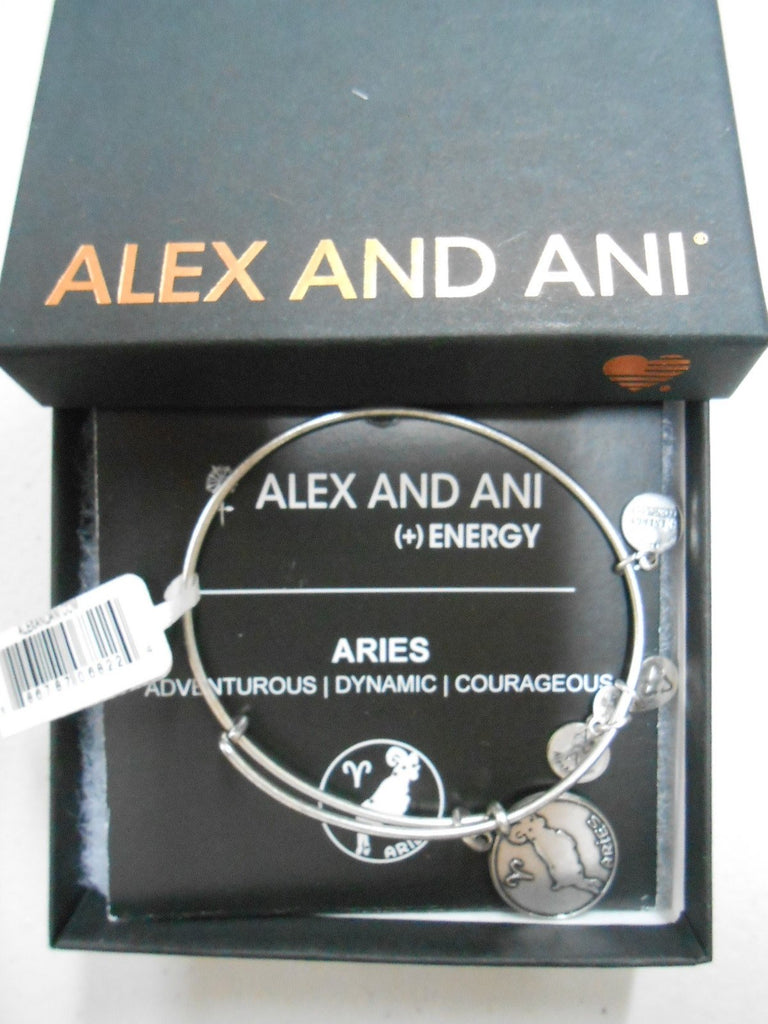 Alex and Ani Zodiac II Expandable Wire Bangle Bracelet