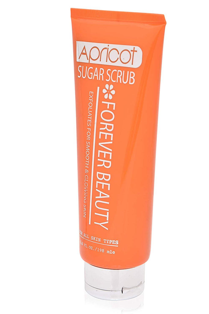 Forever Beauty Facial Sugar Scrub Exfoliating All Skin Types, 6.6 Fluid Ounces