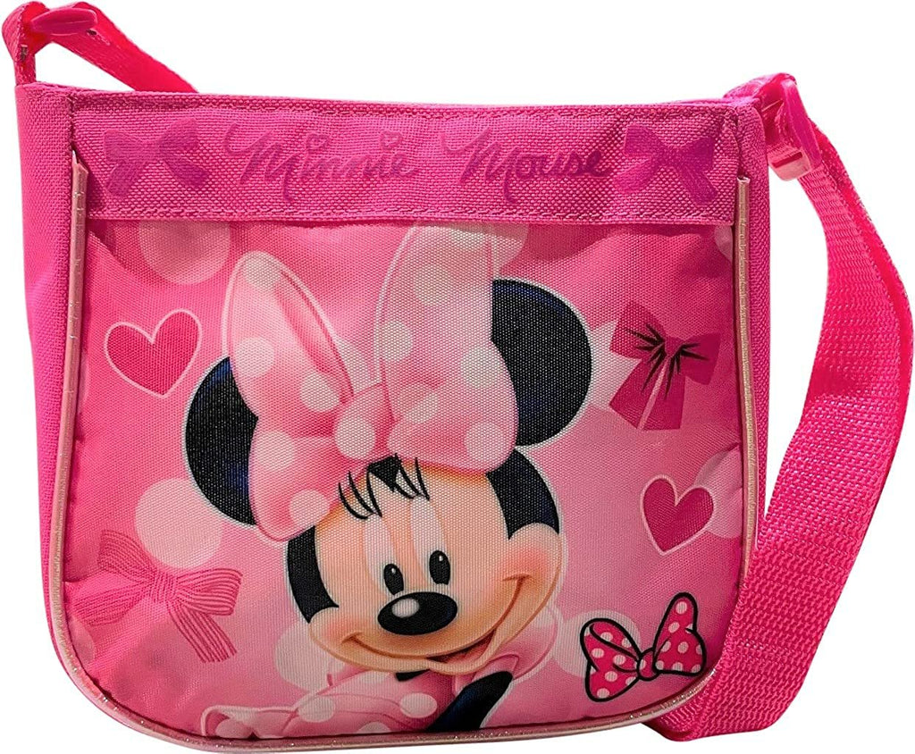 Mickey and Minnie Mouse Gingerbread Cookie Figural Crossbody Purse