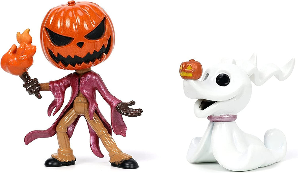 Jada Toys Disney 2.5" The Nightmare Before Christmas 4-Pack Die-cast Metal Figurine, Toys for Kids and Adults