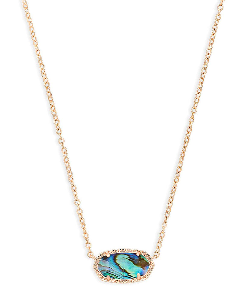 Kendra Scott Threaded Elisa Pendant Necklace in Lilac Abalone Shell | REEDS  Jewelers