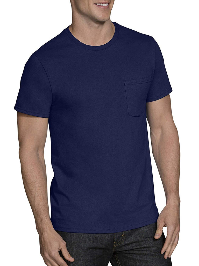 Fruit of the Loom Men's Dual Defense Pocket T Shirts