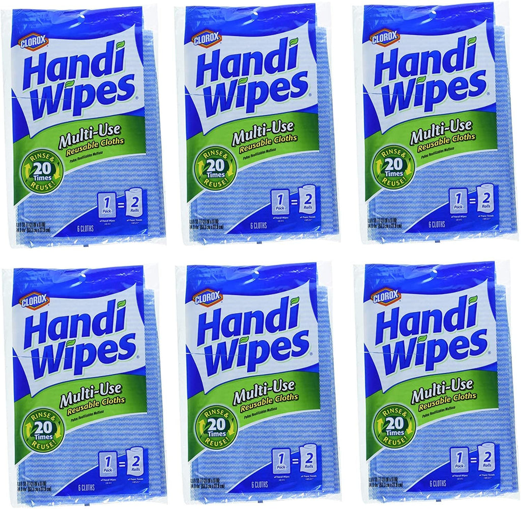 Multi-Use Reuseable Cloths - 6 Pack (6 ct Each)