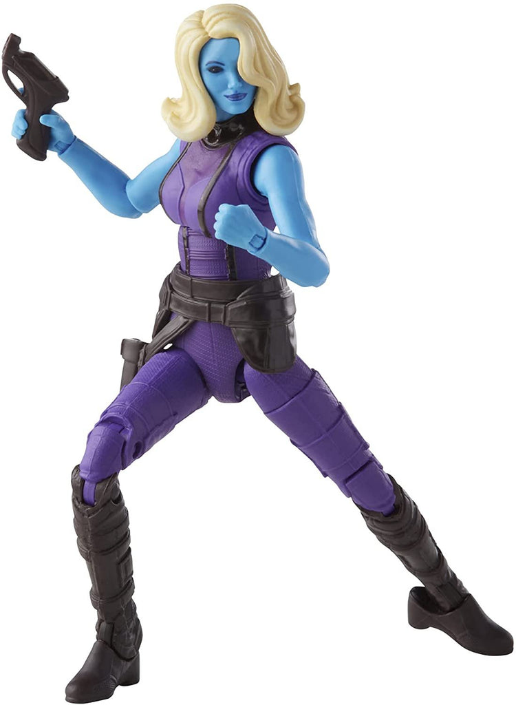 Marvel Legends Series 6-inch Scale Action Figure Toy Heist Nebula, Premium Design, 1 Figure, 1 Accessory, and 2 Build-a-Figure Parts