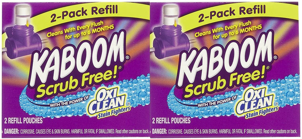 Kaboom with OxiClean Scrub Free! Refill - 2 ct - 2 pk