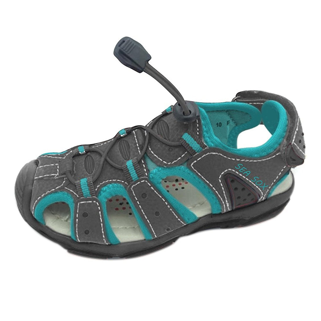 Sea Sox Ladies Womens Waterproof Hiking Sport Closed Toe Athletic Sandals
