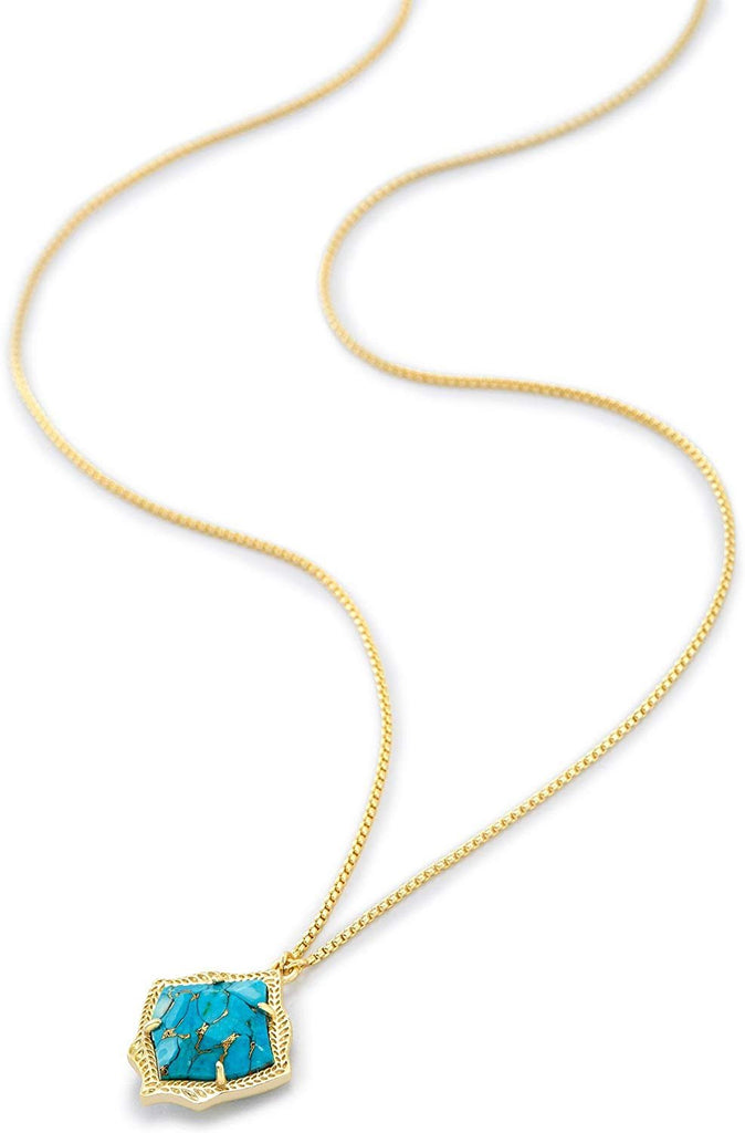 Kendra Scott Kacey Rhodium Pendant Necklace