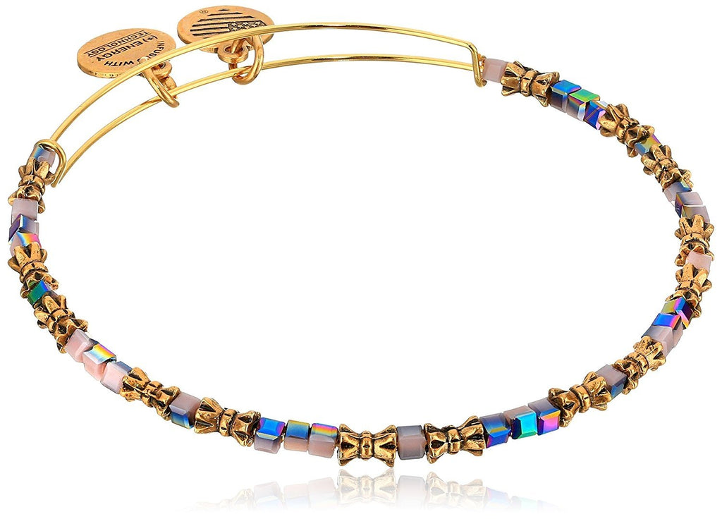 Alex and Ani The Mystical and The Magical Spirit Expandable Wire Mulberry Bangle Bracelet