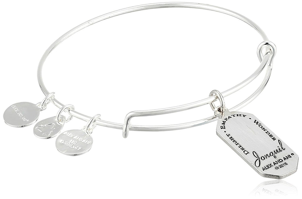 Alex and Ani Forest Nymph Jonquil Expandable Wire Bangle Bracelet
