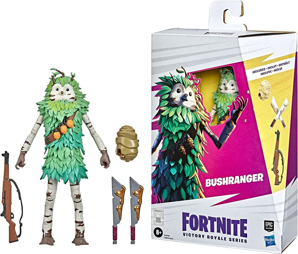 Fortnite Hasbro Victory Royale Series Bushranger Collectible Action Figure with Accessories - Ages 8 and Up, 6-inch