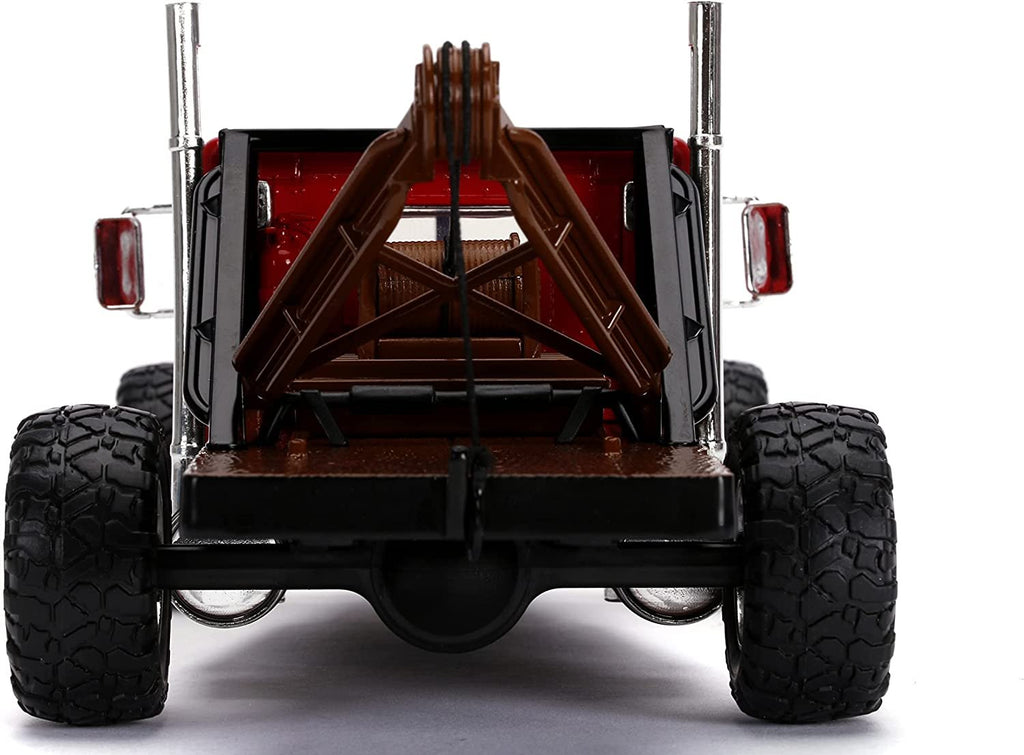 Fast & Furious Presents: Hobbs & Shaw Hobbs' 1:24 Custom Peterbilt Truck Die-cast Car, Toys for Kids and Adults