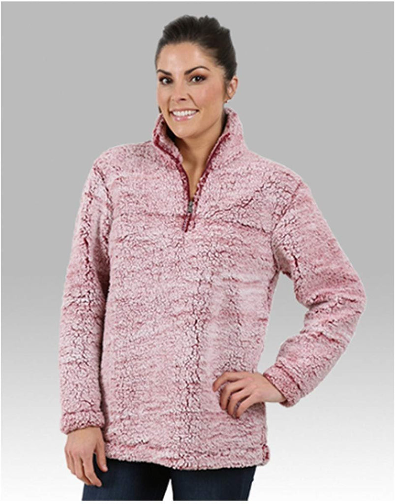 boxercraft Unisex Sherpa Quarter-Zip Pullover (Q10)
