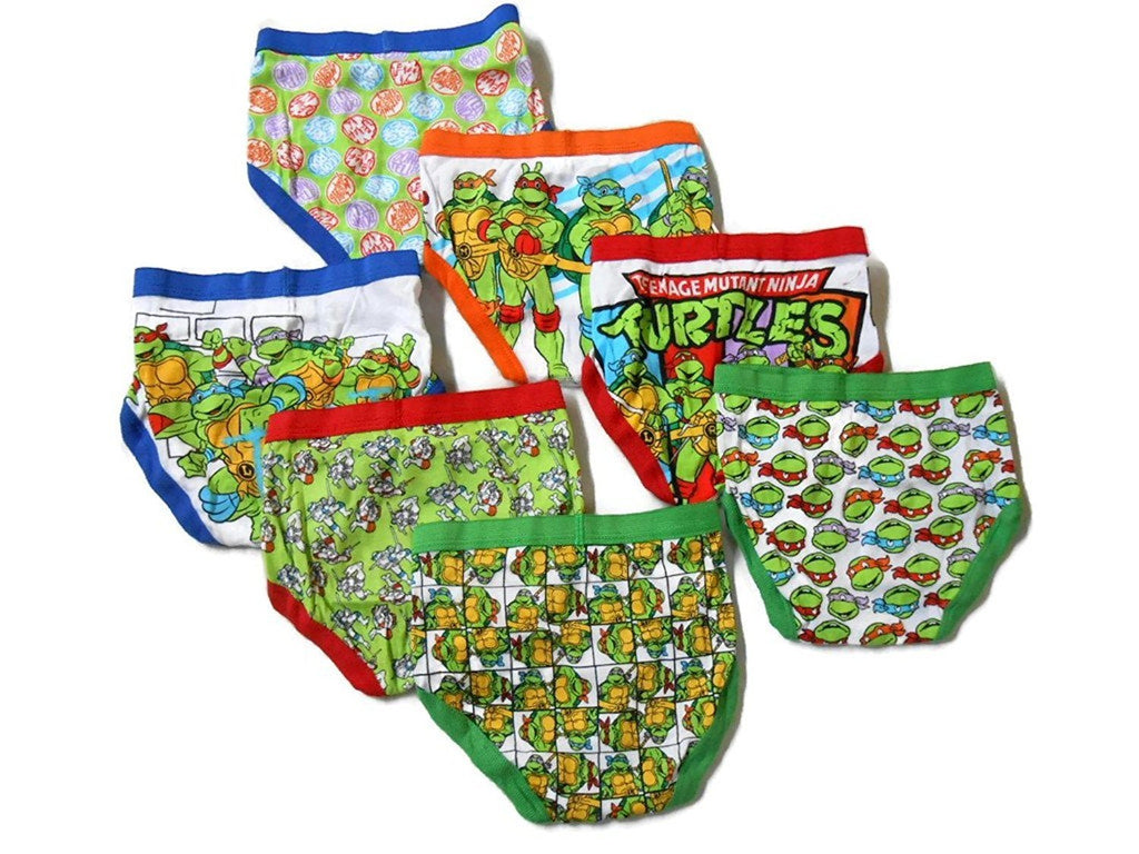 Teenage Mutant Ninja Turtles 7-Pack Boys Briefs