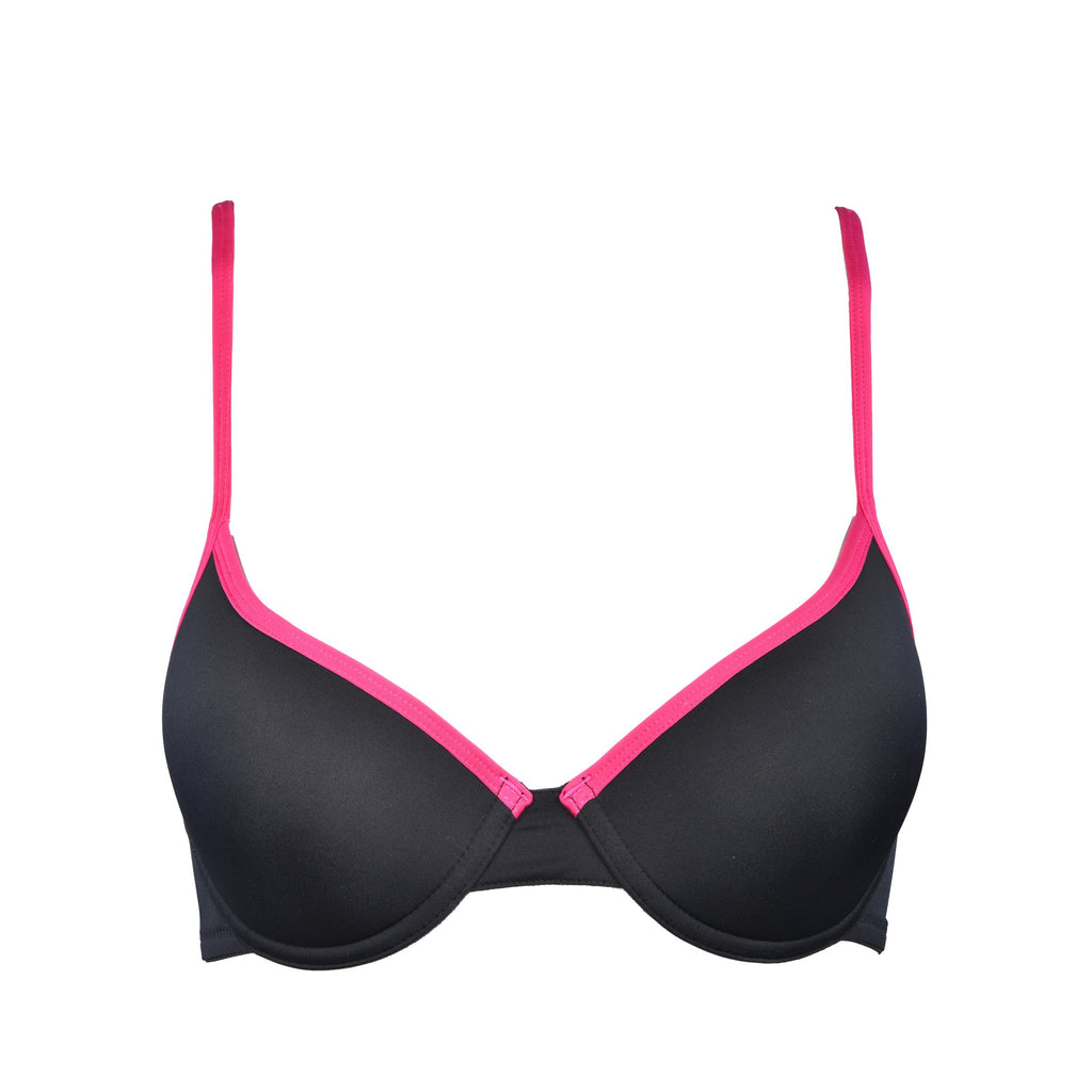 essie Women's T-Shirt Bras Full Coverage Lace 2-Pack Nylon/Spandex Underwire Molded