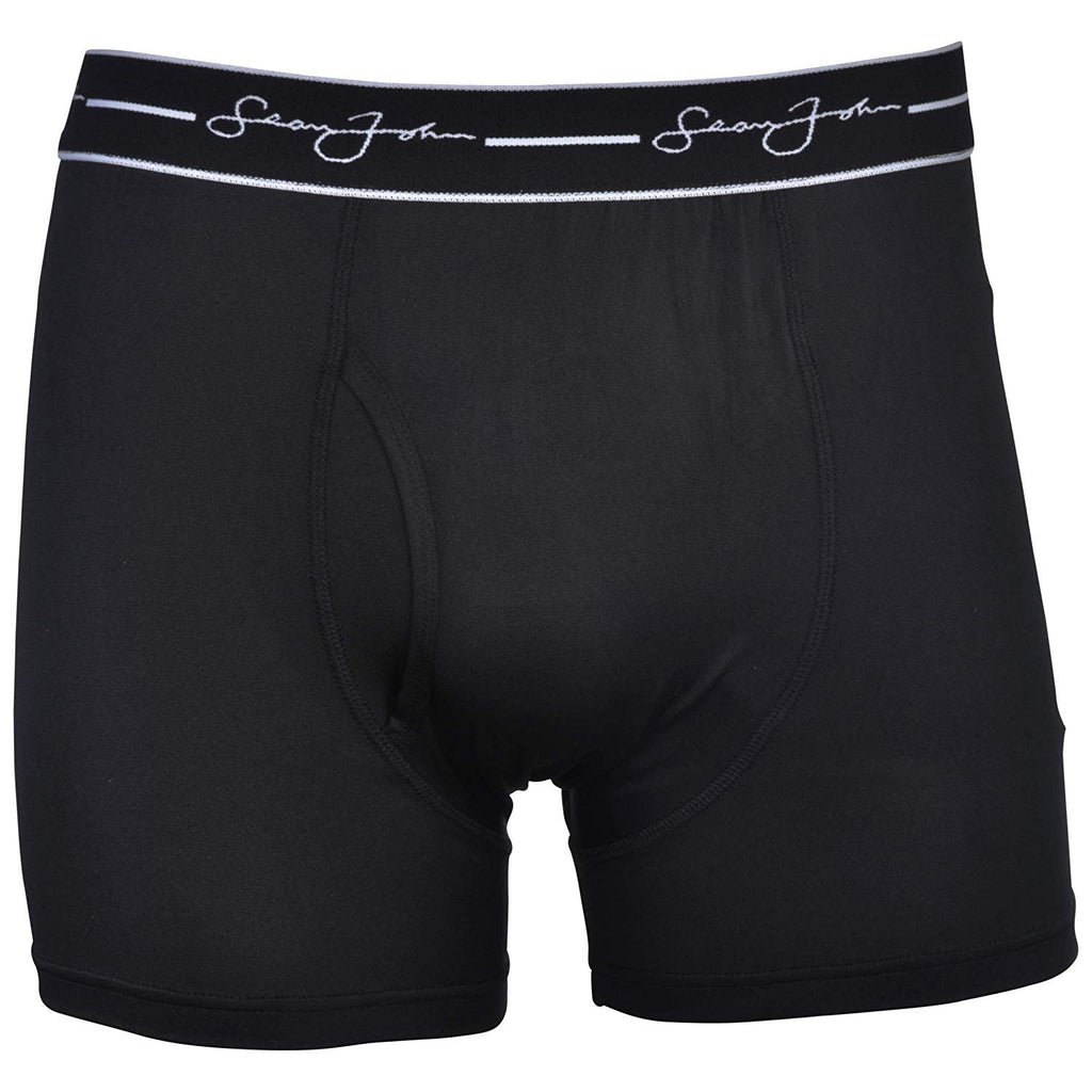 Sean John Mens Performance Boxer Briefs - 3 Pack Stretch Athletic Fit Underwear