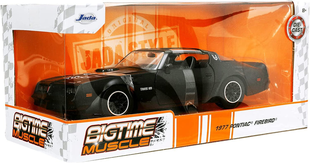 Jada Toys Big Time Muscle 1:24 1977 Pontiac Firebird Trans Am Die-cast Car, Toys for Kids and Adults (34038)
