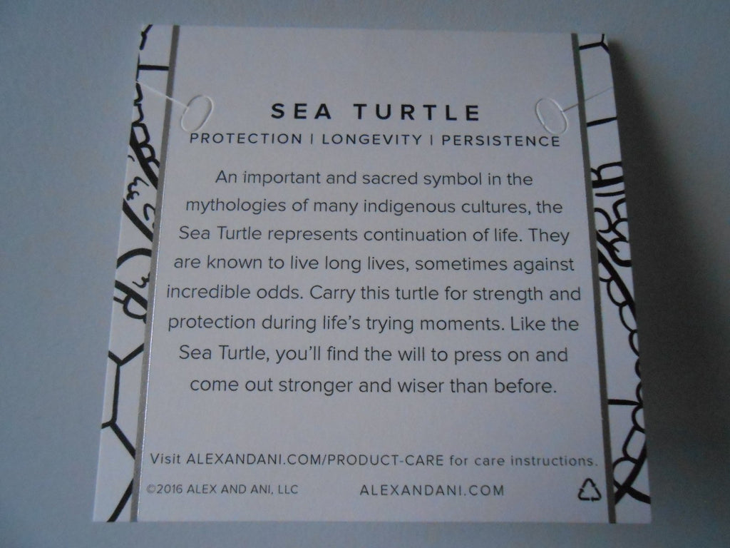 Alex and Ani Charity by Design Turtle Rafaelian Bangle Bracelet