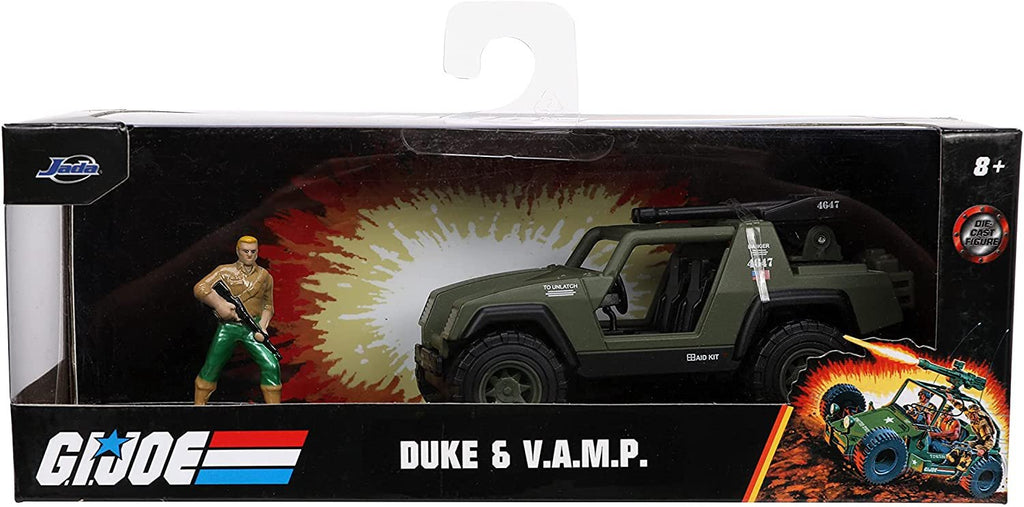 Jada Toys G.I. Joe 1:32 V.A.M.P Die-Cast Vehicle with Duke Figure, 33083