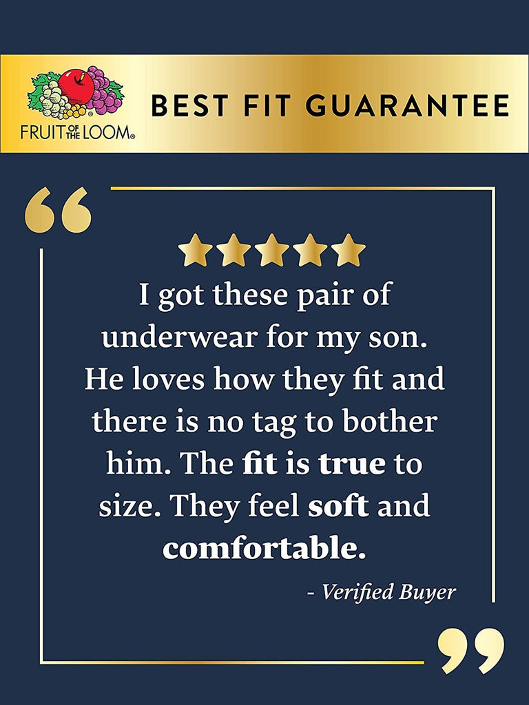Fruit of the Loom Boys' Eversoft Cotton Undershirts, T Shirts & Tank Tops