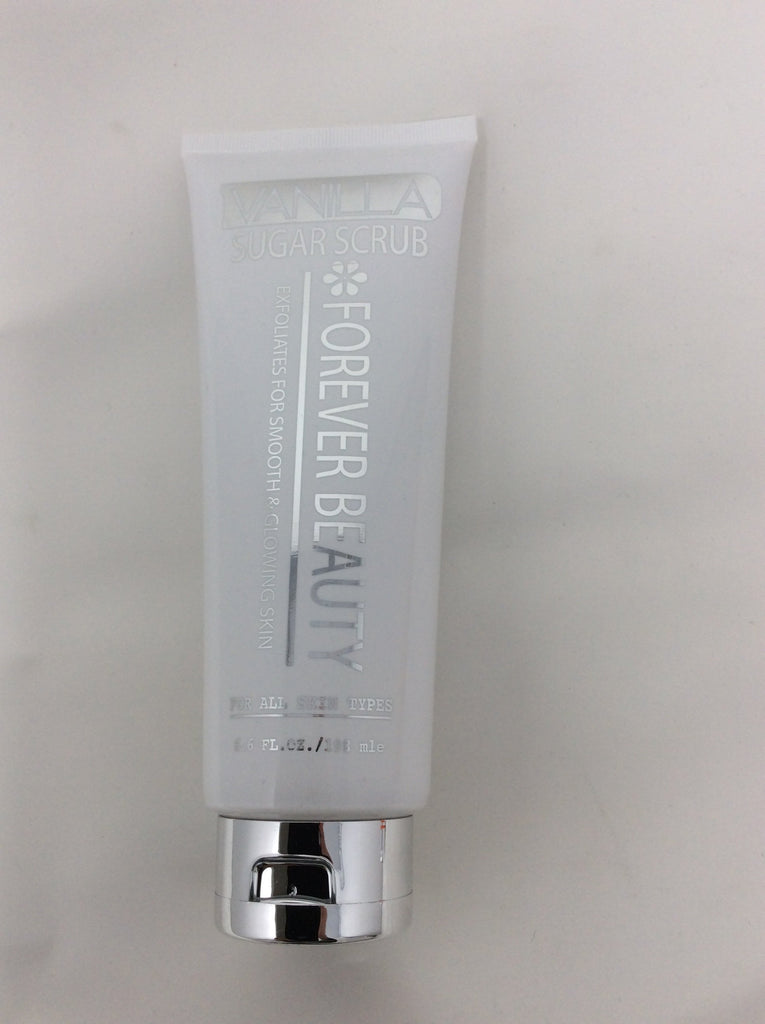 Forever Beauty Facial Sugar Scrub Exfoliating All Skin Types, 6.6 Fluid Ounces