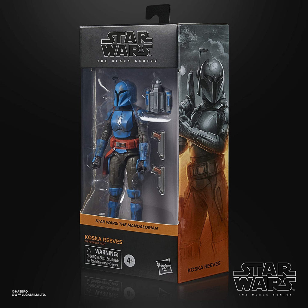 Star Wars The Black Series Koska Reeves Toy 6-Inch-Scale The Mandalorian Collectible Figure with Accessories, Toys for Kids Ages 4 and Up,F1878