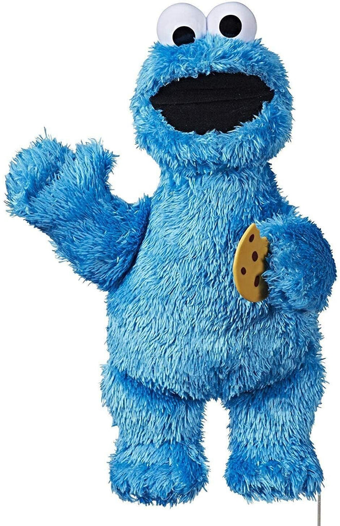 Sesame Street Feed Me Cookie Monster Plush: Interactive 13 Inch Cookie Monster, Says Silly Phrases, Belly Laughs, Sesame Street Toy for Kids 18 Months Old and Up