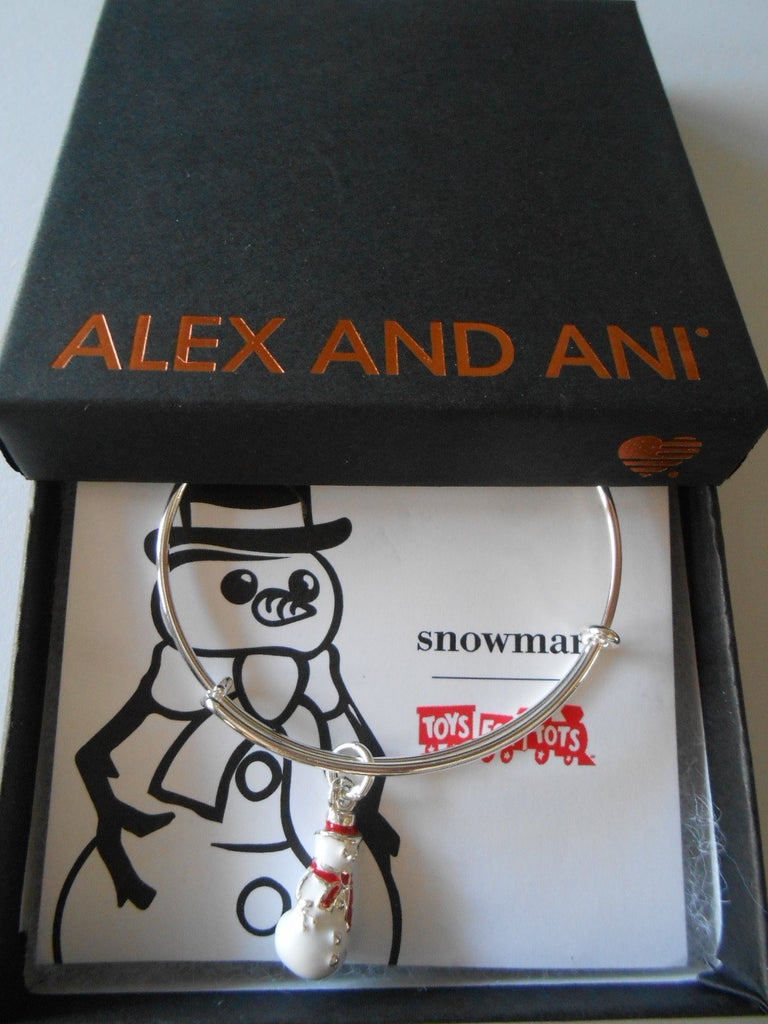 Alex and Ani Womens Charity By Design Snowman II
