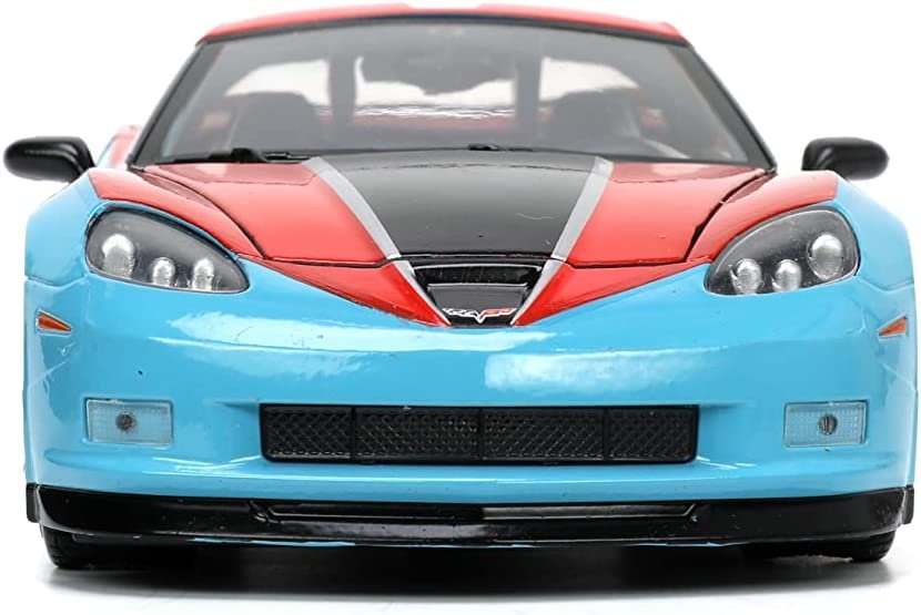 Jada Toys Marvel Doctor Strange 1:24 2006 Chevy Corvette Z06 Die-Cast Car with 2.75'' Dr. Strange Figure, Toys for Kids and Adults (32115)